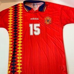 Adidas Spain retro jersey